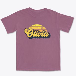 Olivia Minnesota Sublime Sunset Premium Heavyweight T-shirt
