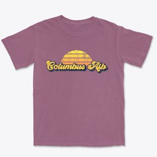 Columbus Afb Mississippi Sublime Sunset Premium Heavyweight T-shirt