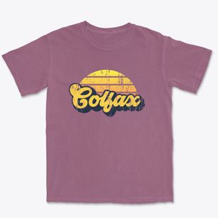 Colfax Illinois Sublime Sunset Premium Heavyweight T-shirt