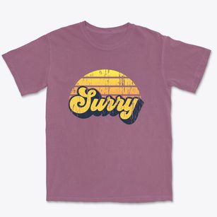 Surry New Hampshire Sublime Sunset Premium Heavyweight T-shirt