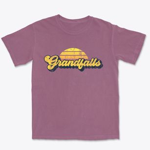 Grandfalls Texas Sublime Sunset Premium Heavyweight T-shirt