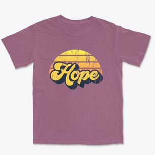 Hope New York Sublime Sunset Premium Heavyweight T-shirt