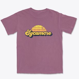 Sycamore Illinois Sublime Sunset Premium Heavyweight T-shirt