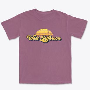 West Jefferson Alabama Sublime Sunset Premium Heavyweight T-shirt