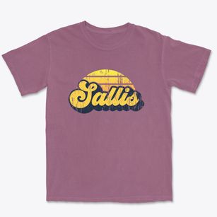 Sallis Mississippi Sublime Sunset Premium Heavyweight T-shirt