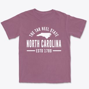  North Carolina Motto Premium Heavyweight T-shirt