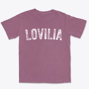Lovilia Iowa Timeless Retro Premium Heavyweight T-shirt