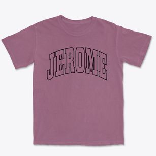 Jerome Illinois Trendy Block Premium Heavyweight T-shirt