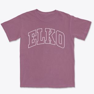 Elko Nevada Trendy Block Premium Heavyweight T-shirt