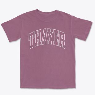 Thayer Kansas Trendy Block Premium Heavyweight T-shirt