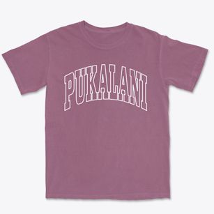 Pukalani Hawaii Trendy Block Premium Heavyweight T-shirt