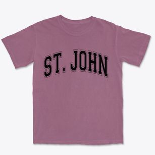 St. John Washington Varsity Premium Heavyweight T-shirt