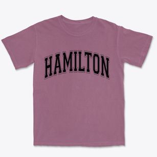 Hamilton North Carolina Varsity Premium Heavyweight T-shirt