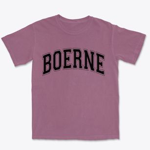 Boerne Texas Varsity Premium Heavyweight T-shirt
