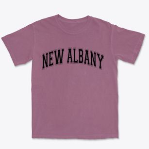 New Albany Kansas Varsity Premium Heavyweight T-shirt