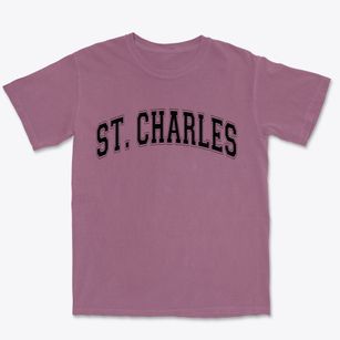 St. Charles Missouri Varsity Premium Heavyweight T-shirt