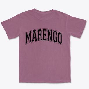 Marengo Illinois Varsity Premium Heavyweight T-shirt