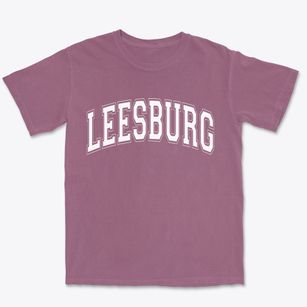 Leesburg Virginia Varsity Premium Heavyweight T-shirt