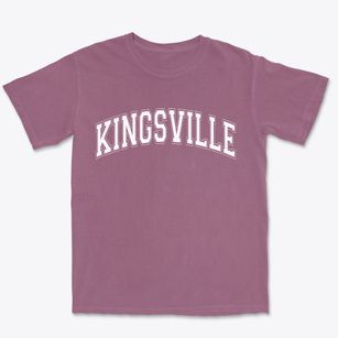 Kingsville Maryland Varsity Premium Heavyweight T-shirt