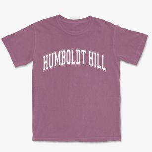 Humboldt Hill California Varsity Premium Heavyweight T-shirt