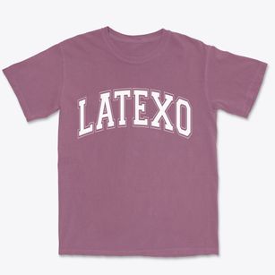 Latexo Texas Varsity Premium Heavyweight T-shirt