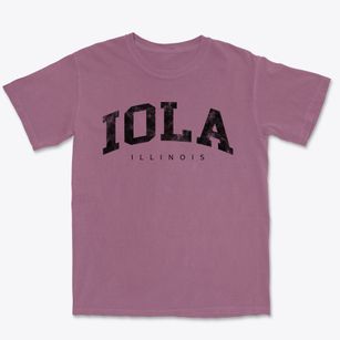 Iola Illinois Urban Vibe Premium Heavyweight T-shirt