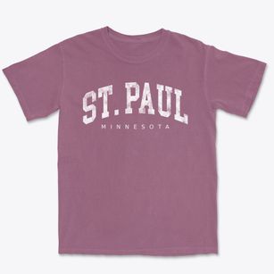St. Paul Minnesota Urban Vibe Premium Heavyweight T-shirt