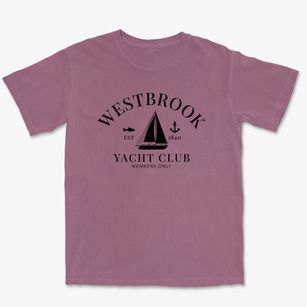 Westbrook Connecticut Yacht Club Premium Heavyweight T-shirt
