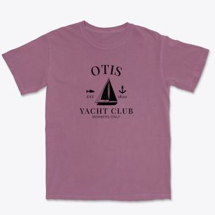 Otis Maine Yacht Club Premium Heavyweight T-shirt