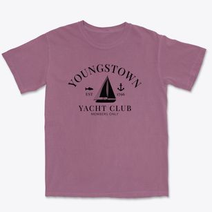 Youngstown Ohio Yacht Club Premium Heavyweight T-shirt