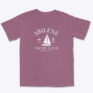 Abilene Texas Yacht Club Premium Heavyweight T-shirt