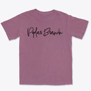 Poplar Branch North Carolina Freestyle Premium Heavyweight T-shirt