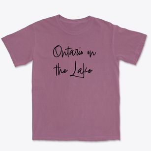 Ontario On The Lake New York Freestyle Premium Heavyweight T-shirt