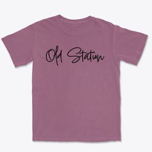 Old Station California Freestyle Premium Heavyweight T-shirt
