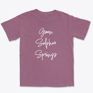Green Sulphur Springs West Virginia Freestyle Premium Heavyweight T-shirt