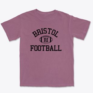 Bristol Rhode Island Football Premium Heavyweight T-shirt