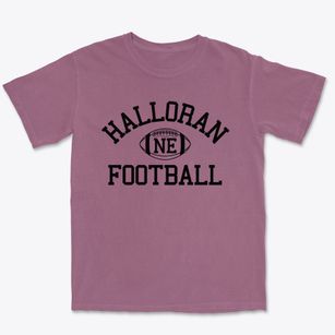 Halloran Nebraska Football Premium Heavyweight T-shirt