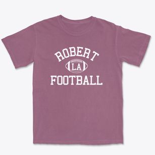 Robert Louisiana Football Premium Heavyweight T-shirt