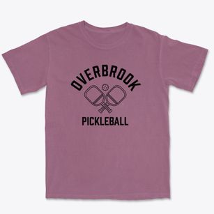 Overbrook Kansas Pickleball Premium Heavyweight T-shirt