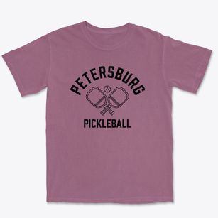 Petersburg New York Pickleball Premium Heavyweight T-shirt