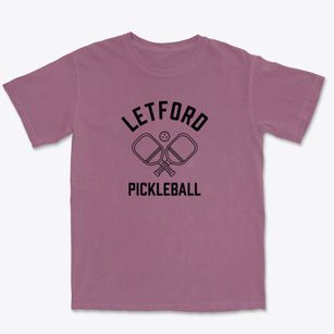 Letford Georgia Pickleball Premium Heavyweight T-shirt