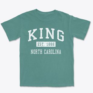 King North Carolina Classic Established Premium Heavyweight T-shirt