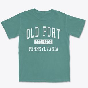 Old Port Pennsylvania Classic Established Premium Heavyweight T-shirt