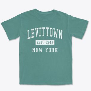 Levittown New York Classic Established Premium Heavyweight T-shirt