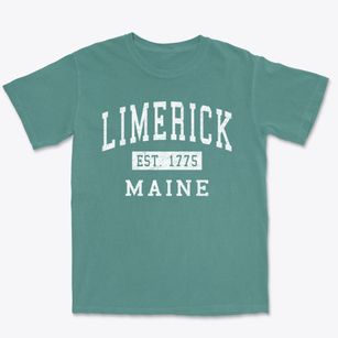 Limerick Maine Classic Established Premium Heavyweight T-shirt