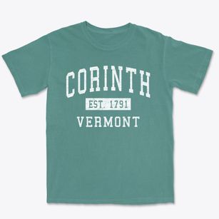 Corinth Vermont Classic Established Premium Heavyweight T-shirt