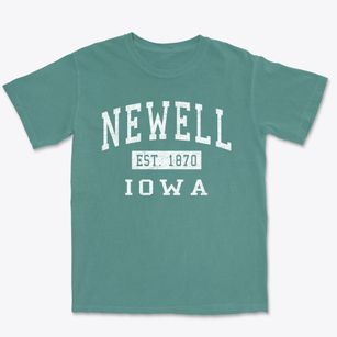 Newell Iowa Classic Established Premium Heavyweight T-shirt
