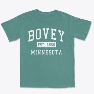 Bovey Minnesota Classic Established Premium Heavyweight T-shirt