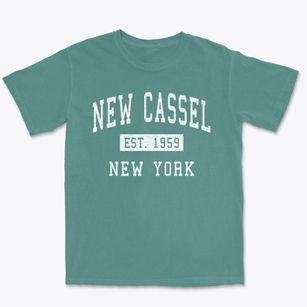 New Cassel New York Classic Established Premium Heavyweight T-shirt