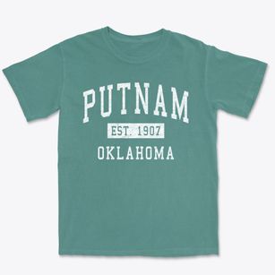 Putnam Oklahoma Classic Established Premium Heavyweight T-shirt